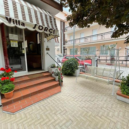 Hotel Villa Sorci Римини Экстерьер фото